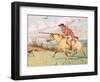 Father's Gone a Hunting-Randolph Caldecott-Framed Giclee Print