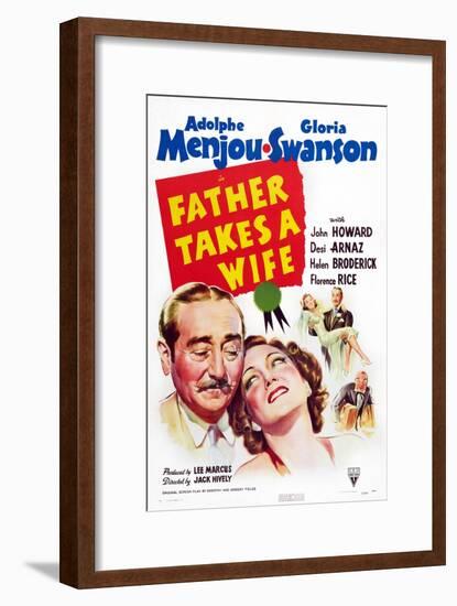 Father Takes a Wife-null-Framed Art Print