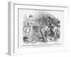 Father Thames Introducing His Offspring to the Fair City of London, 1858-null-Framed Giclee Print