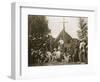 Father Thomas H. Mooney Leading Sunday Mass, 69th New York Infantry Regiment, 1861-Mathew Brady-Framed Premium Giclee Print