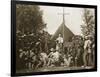 Father Thomas H. Mooney Leading Sunday Mass, 69th New York Infantry Regiment, 1861-Mathew Brady-Framed Giclee Print