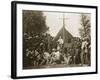 Father Thomas H. Mooney Leading Sunday Mass, 69th New York Infantry Regiment, 1861-Mathew Brady-Framed Giclee Print