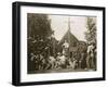 Father Thomas H. Mooney Leading Sunday Mass, 69th New York Infantry Regiment, 1861-Mathew Brady-Framed Giclee Print