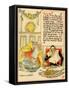 Father Time Serving The Lord Of The Manor-Walter Crane-Framed Stretched Canvas