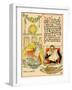 Father Time Serving The Lord Of The Manor-Walter Crane-Framed Art Print