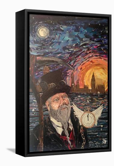 Father Time-Kirstie Adamson-Framed Stretched Canvas