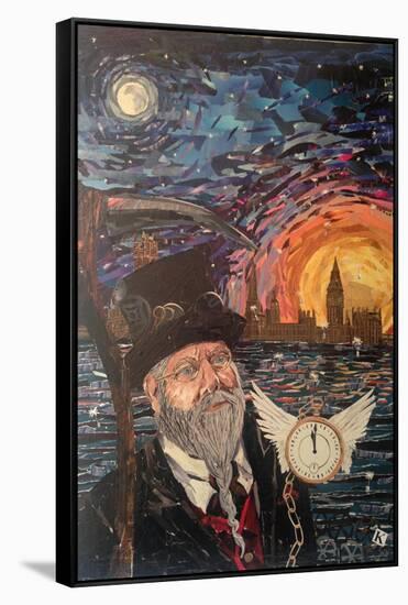 Father Time-Kirstie Adamson-Framed Stretched Canvas