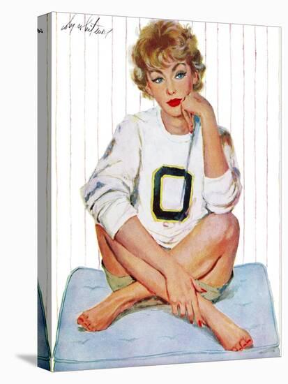 Father was Overruled - Saturday Evening Post "Leading Ladies", May 24, 1958 pg.36-Coby Whitmore-Stretched Canvas