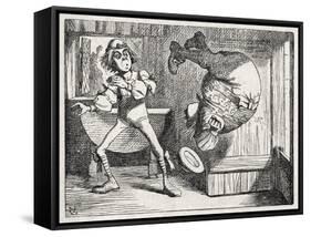 Father William and the-John Tenniel-Framed Stretched Canvas