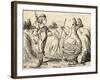 Father William Standing on His Head, from 'Alice's Adventures in Wonderland' by Lewis Carroll,…-John Tenniel-Framed Giclee Print