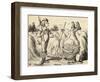 Father William Standing on His Head, from 'Alice's Adventures in Wonderland' by Lewis Carroll,…-John Tenniel-Framed Giclee Print