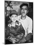 Father with His Young Son, Ca. 1949-null-Mounted Photographic Print
