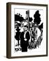 Fathers and Sons-Josh Byer-Framed Giclee Print