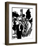 Fathers and Sons-Josh Byer-Framed Giclee Print