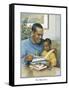 Fathers Gift of Love-Bev Lopez-Framed Stretched Canvas