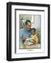 Fathers Gift of Love-Bev Lopez-Framed Art Print