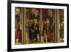 Fathers ofChurch Altar. Totale.Churchfathers: Hieronymus, Augustinus, Gregor and Ambrosius-Michael Pacher-Framed Giclee Print