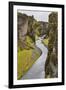 Fathrijargljufur Gorge, near Kirkjubaejarklaustur, near the south coast of Iceland, Polar Regions-Nigel Hicks-Framed Photographic Print