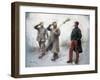 Fatigue Duty at Headquaters, German Prisoners in Dinan, 1915-Maurice Orange-Framed Giclee Print