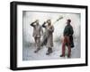 Fatigue Duty at Headquaters, German Prisoners in Dinan, 1915-Maurice Orange-Framed Giclee Print