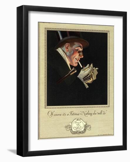 Fatima, Cigarettes Smoking Turkish, USA, 1920-null-Framed Giclee Print