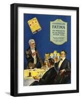 Fatima, Magazine Advertisement, Spain, 1930-null-Framed Giclee Print