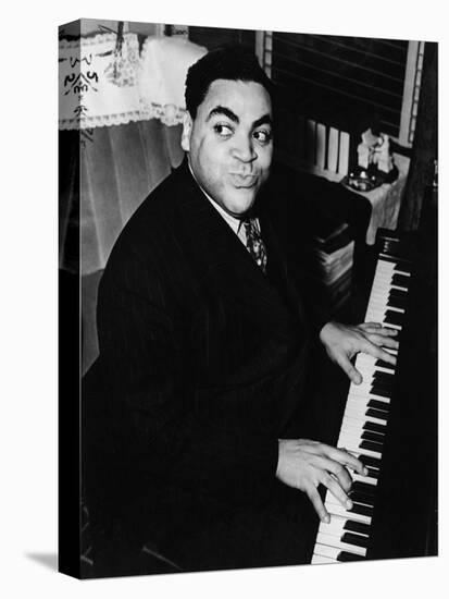 Fats Waller, American Composer and Singer-Science Source-Stretched Canvas