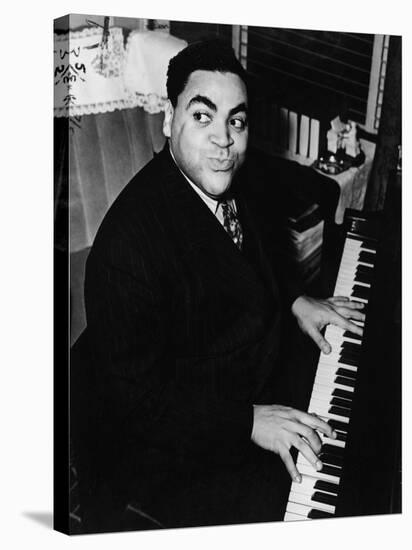 Fats Waller, American Composer and Singer-Science Source-Stretched Canvas