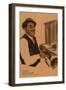 Fats Waller-Clifford Faust-Framed Art Print