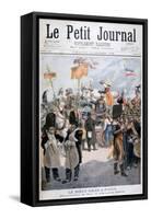Fatted Ox Celebrations in Paris, 1896-F Meaulle-Framed Stretched Canvas