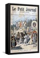 Fatted Ox Celebrations in Paris, 1896-Oswaldo Tofani-Framed Stretched Canvas