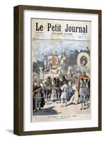 Fatted Ox Celebrations in Paris, 1896-Oswaldo Tofani-Framed Giclee Print