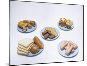 Fattening Foods-null-Mounted Photographic Print