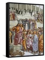 Fatti Dell'Anticristo-Luca Signorelli-Framed Stretched Canvas