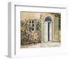 Fattoria di Angelo Doorway-Karsten Kirchner-Framed Art Print