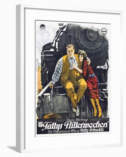 Fatty's Honeymoon-null-Framed Art Print