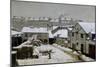 Faubourg de Paris sous la neige-Stanislas Lepine-Mounted Giclee Print