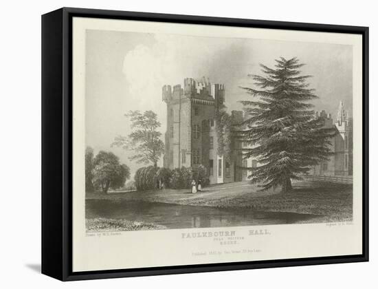 Faulkbourn Hall, Near Whitham, Essex-William Henry Bartlett-Framed Stretched Canvas