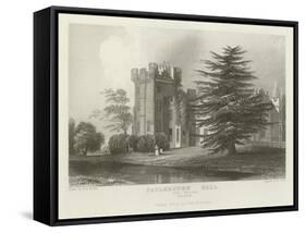 Faulkbourn Hall, Near Whitham, Essex-William Henry Bartlett-Framed Stretched Canvas