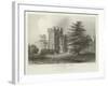 Faulkbourn Hall, Near Whitham, Essex-William Henry Bartlett-Framed Giclee Print