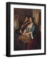 'Faults on Both Sides', 1861, (1911)-Thomas Faed-Framed Giclee Print