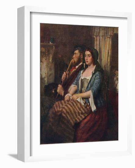 'Faults on Both Sides', 1861, (1911)-Thomas Faed-Framed Giclee Print