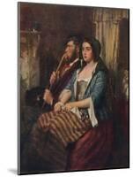 'Faults on Both Sides', 1861, (1911)-Thomas Faed-Mounted Giclee Print