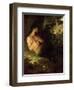 Faun and Nymph, 1868-Merse Pal Szinyei-Framed Giclee Print