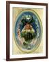 Faun and the Fairies, C.1834-Daniel Maclise-Framed Giclee Print