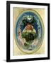 Faun and the Fairies, C.1834-Daniel Maclise-Framed Giclee Print