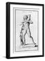 Faun or Satyr, after a Roman Statue, 1757-Bernard De Montfaucon-Framed Premium Giclee Print