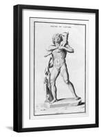 Faun or Satyr, after a Roman Statue, 1757-Bernard De Montfaucon-Framed Giclee Print