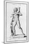 Faun or Satyr, after a Roman Statue, 1757-Bernard De Montfaucon-Mounted Giclee Print