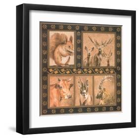 Faune des Montagnes-Laurence David-Framed Art Print